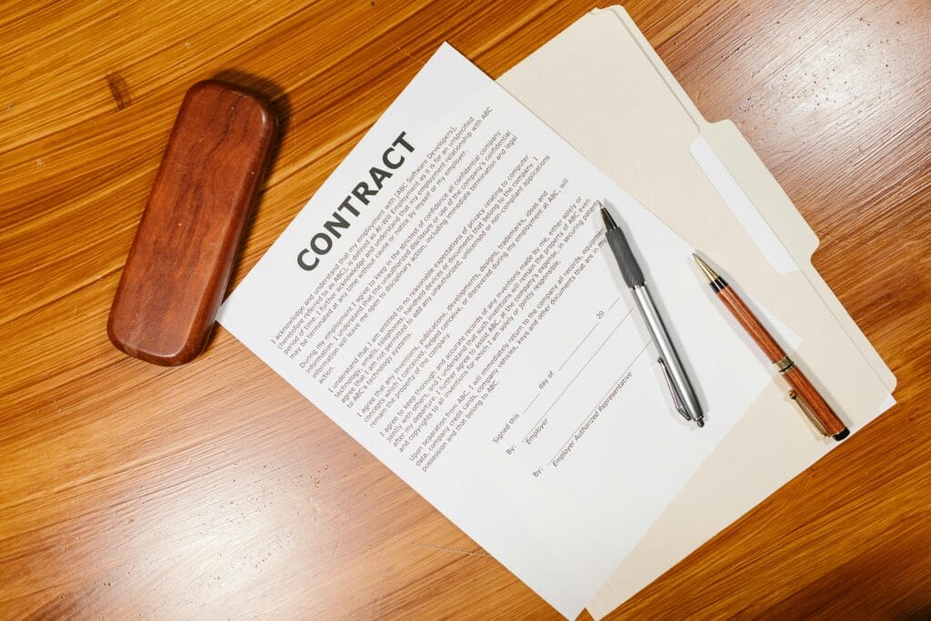 Rechtsbijstandverzekering contract en juridisch document